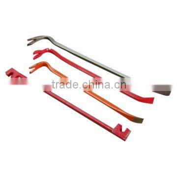 WRECKING BAR WITH RUBBER HADLE FACTORY FROM CHINA