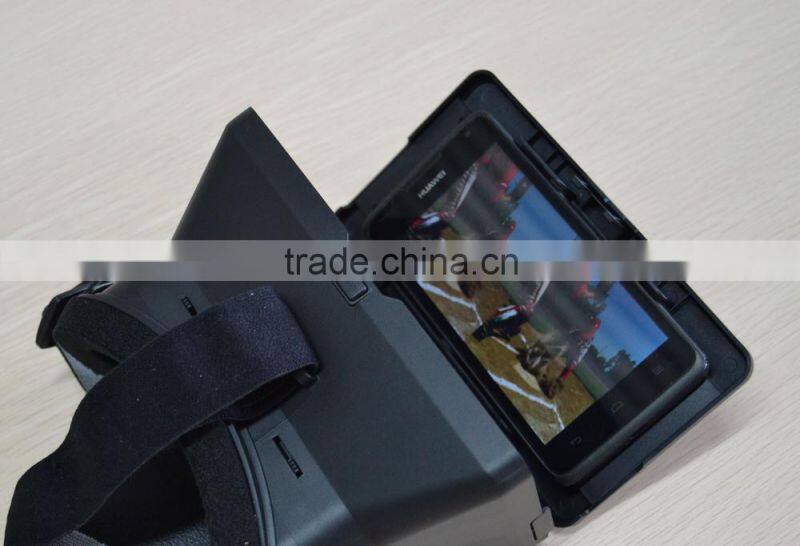 Virtual reality Universal 3d video glasses for mobile phone