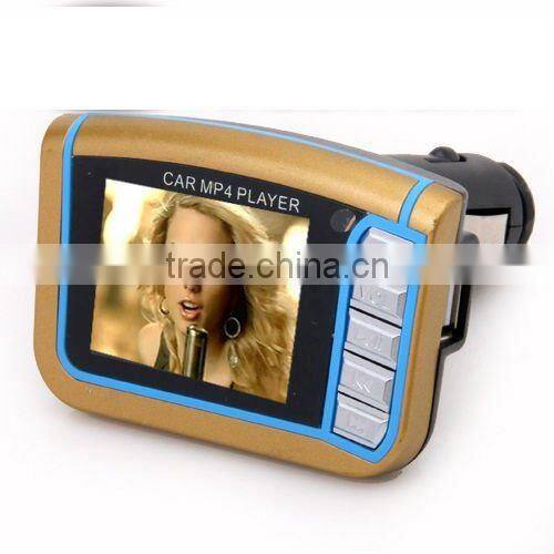 New Car MP4 player with FM transmitter with high quality