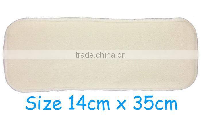 Super-Absorbency Protecting Skin Hemp Cotton Kids Nappy Pads