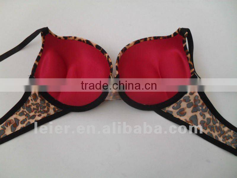 fancy double push-up bra set