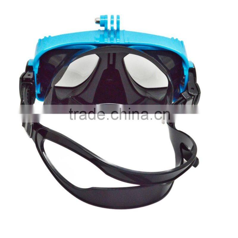 New design Diving Mask swimming goggle camera masks for go pro /GitUp Git2 action cam
