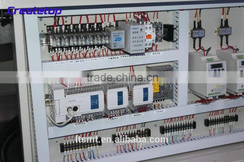 Mini type energy saving hot air wave soldering machine (touch screen)