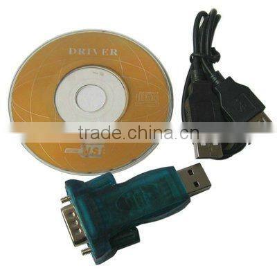 Blue USB to RS232 Adapter