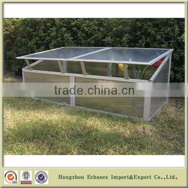 Outdoor or Indoor Double lids transparent mini green house for garden flower plant-GH2031