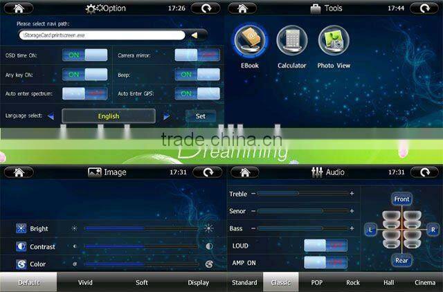 2008-2010 special car stereo for Ford focus with canbus