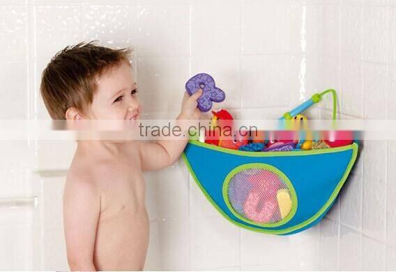 Hot Wholesale Baby Bath Toys Corner Organizer Basket Kids Toddler Net Storage Bag Organizer