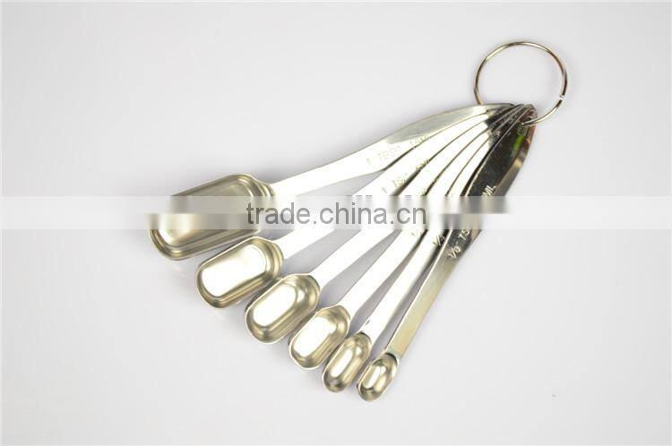 Silicon handle measuring spoon and cups