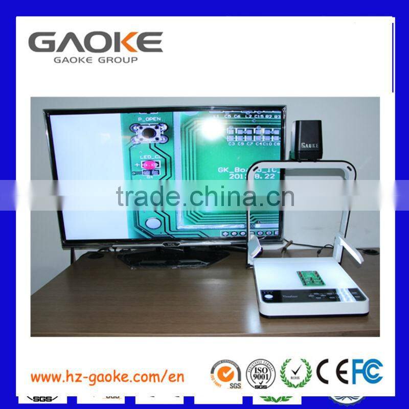 On sale VGA output desktop digital document camera /Lab tester/ Visualizer for digital Classroom