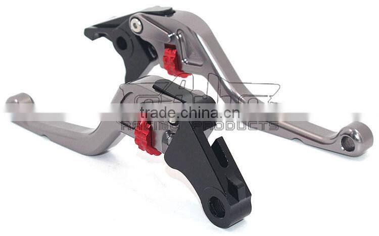 BJ-LS-010 Wholesale CNC Aluminum Short Motorcycle Adjustable Brake Clutch Lever for BMW F800R 2009-2015