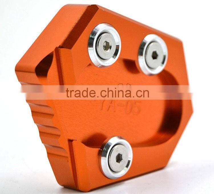 BJ-SSE-YA004 Wholesale CNC Aluminum Motorcycle Stand Pad for Yamaha FZ07 2014-2015