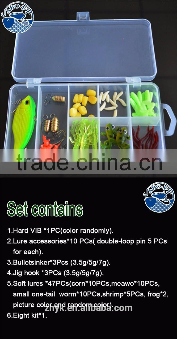 2016 wholesales price best sell soft fishing lure set