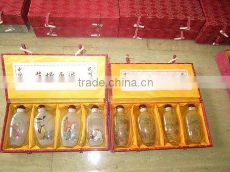 Chinese inside hand painted snuff bottle