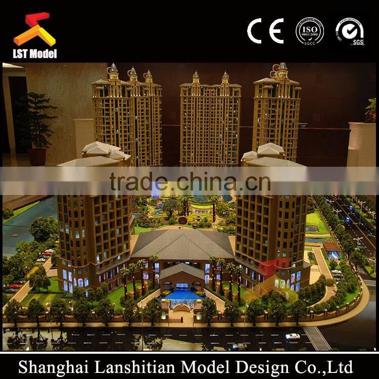 resin architecture model building making for buyer and for sales department