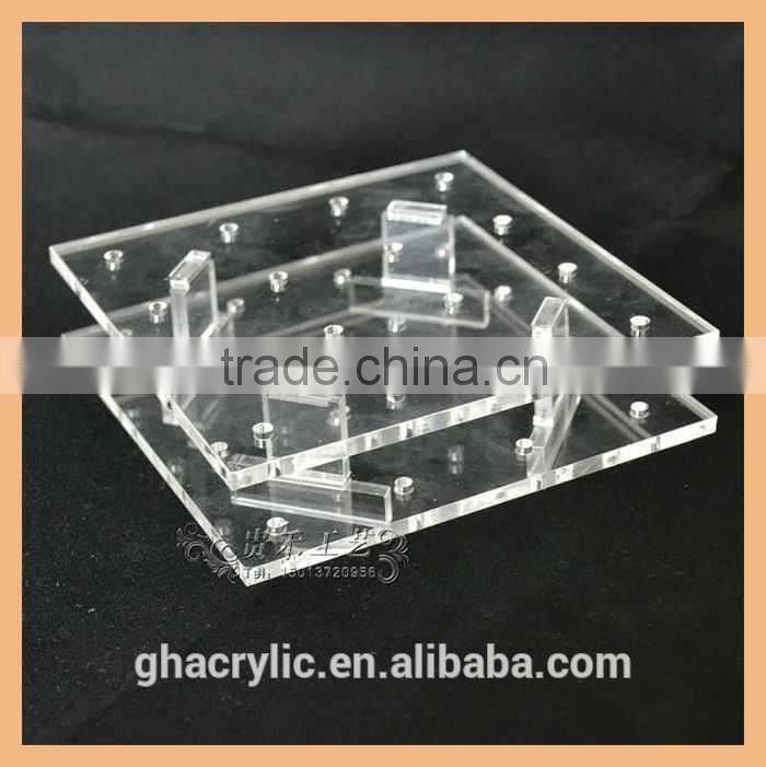 L001, Square shape high transparency lollipop dispaly rack