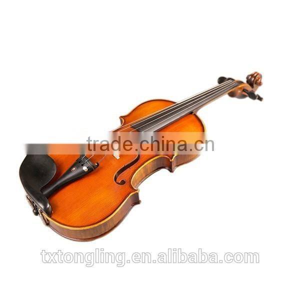 Grade Matt violin yellow flamed violin for student grading TL003-2B