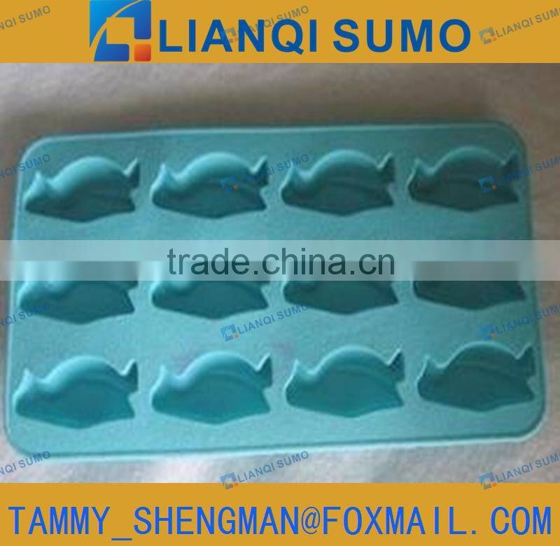 FDA High quality new style food-grade silicone ice cube tray by Penguin shape