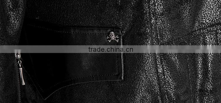 Y-366 Fashion Punk Rave New Women Long Coat Model