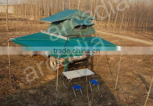 camping car awning retractable car roof side awning6702