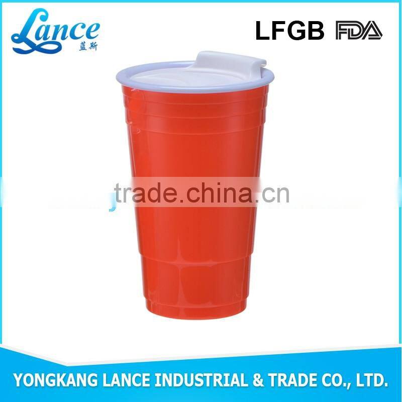 Food grade material BPA free 32oz pp plastic cup