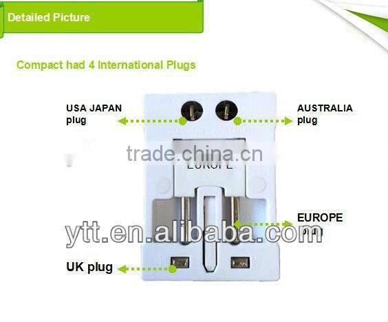 Hot Selling All In One Travel Adapter with USB