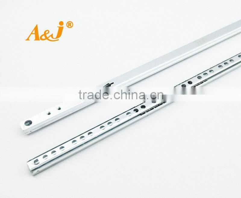 17mm mini ball bearing furniture sliding for light furniture drawer slide