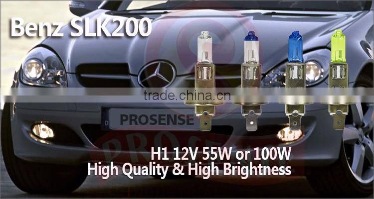 Supply 12V 55W H1 Car Halogen Lamp Made of UV Quantz Glass Tube