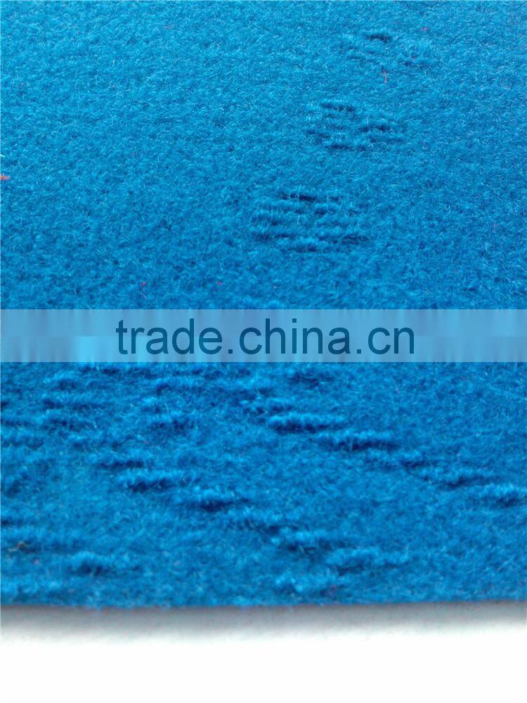 needle punch carpet with one color jacquard nonwoven