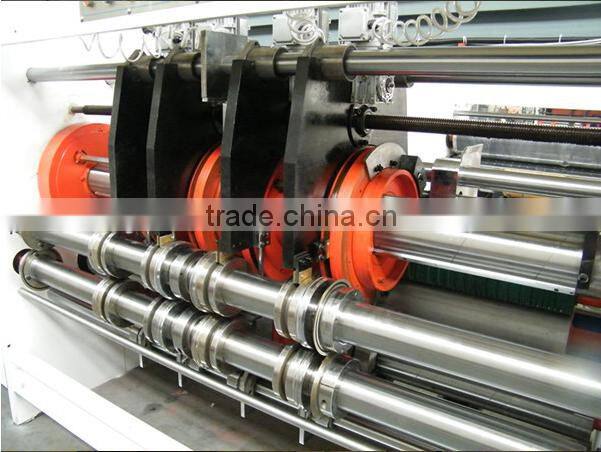Automatic hot sale corrugated printing slotting machine to make carton box