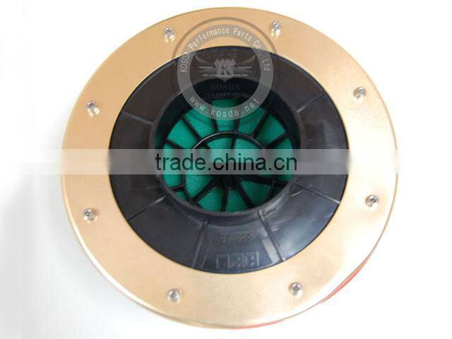 63mm 80mm100mm HK Super car air filter , high performance washable air filter