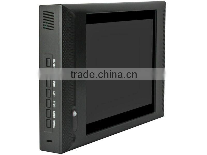 10" shelf hanging touch lcd retail advertising display monitor