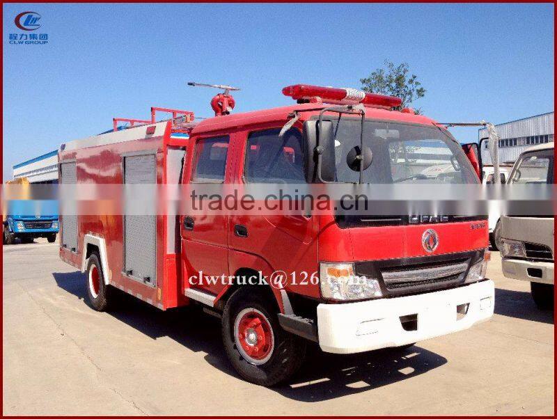 Ideal fireman 'partner' motor fire brigade vehicle/fire engine vehicle with water tanker