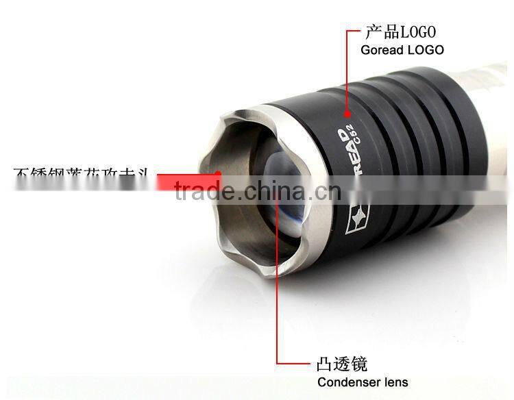 Goread C54 focusable XPE R2 stainless steel led work light