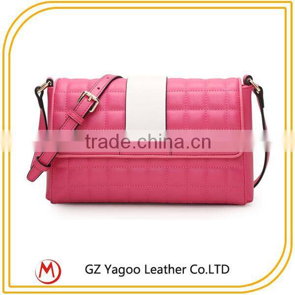 new design lady elegant zebra stripe cross body bag 2014