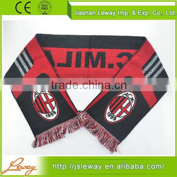 Made in China fashion sport scarf wholesale winter knitted scarf
