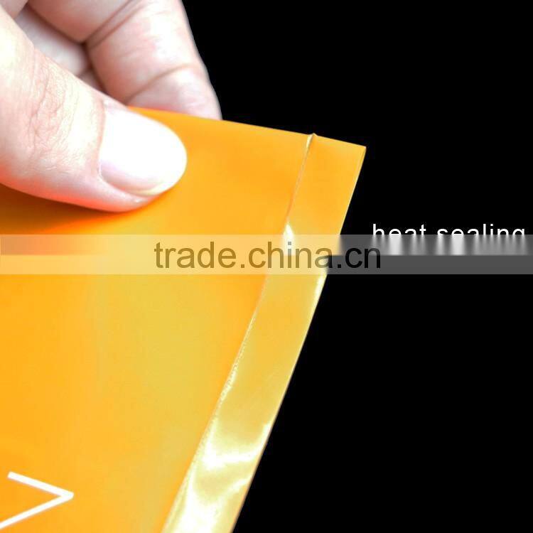 2 side printing colored ldpe plastic die cut bag for shopping