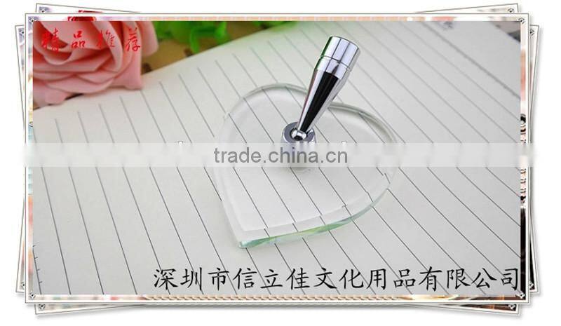 TT-04 hot selling silver table pen with holder ,golden desk pen , stand pen