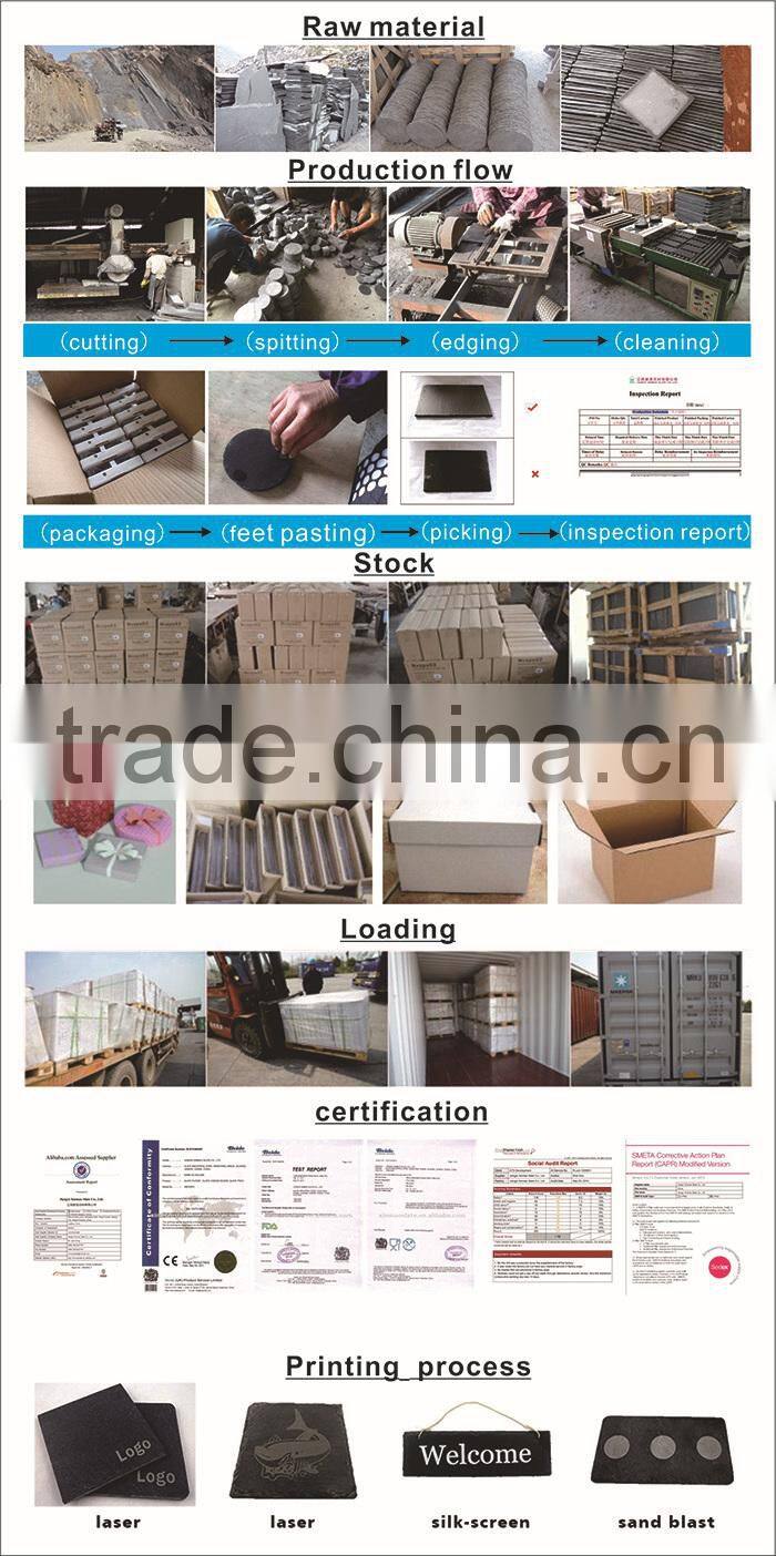 'factory direct' Natural cake sushi cheese Slate Plate