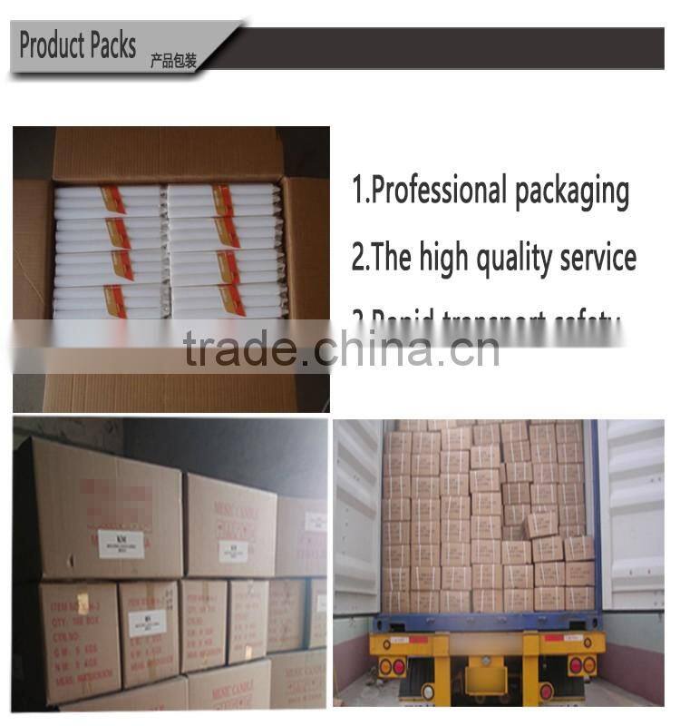 2016 the most popular hotsale flameless wholesale white candle house use with cheap price