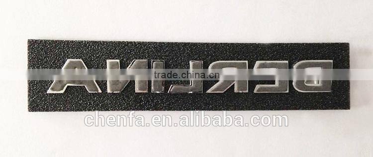 New style 3D plastic chrome plating car emblem