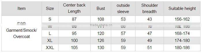 Antistatic smock Cleanroom Suit ESD Uniform ESD Overall/ESD clothing