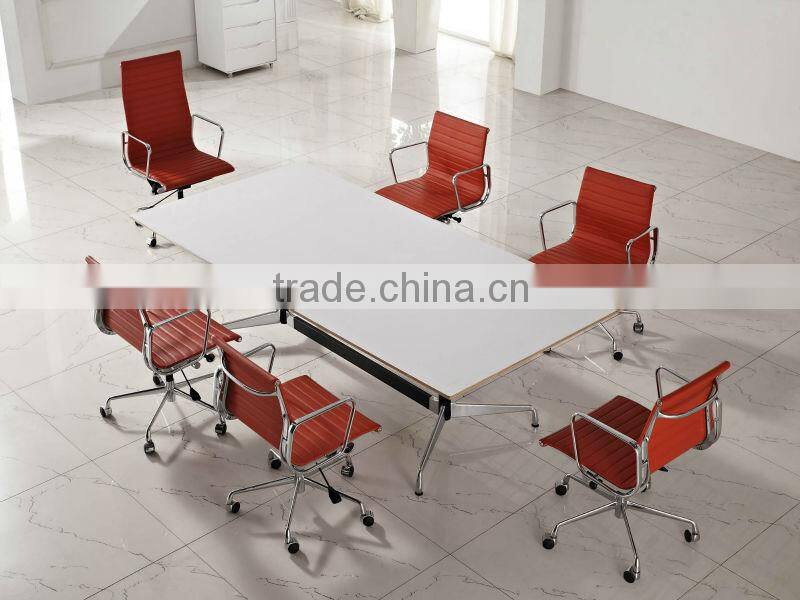 2014 New design Table,Wood top Table,Table with aluminum base CT-609