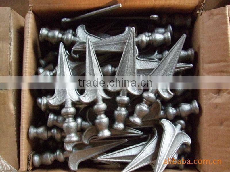 Forged fence accessories