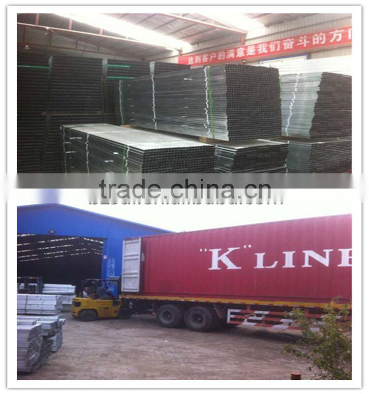 High quality galvanized drywall light steel frame/ Metal Stud and Track