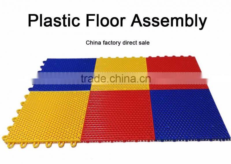 2016 new design outdoor basketball court rubber floor tile