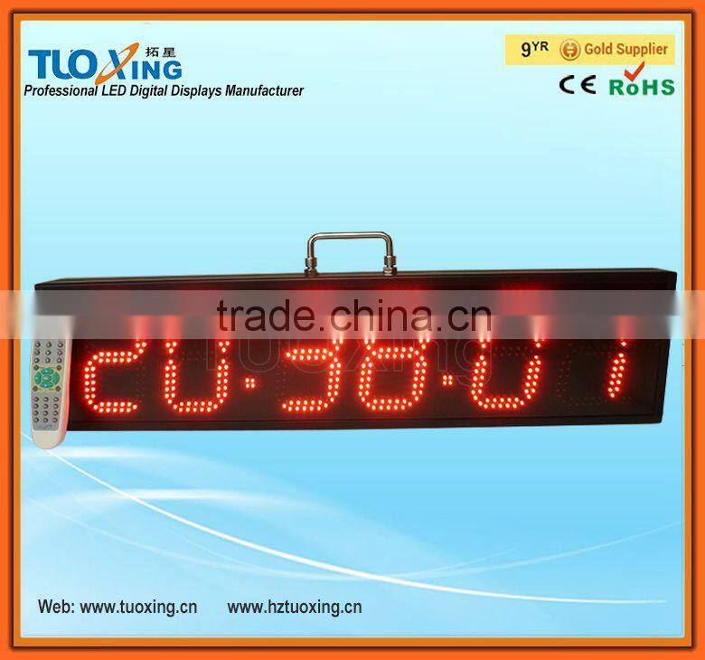 High quality 6 inch 6 digits electronic scoreboard & timer