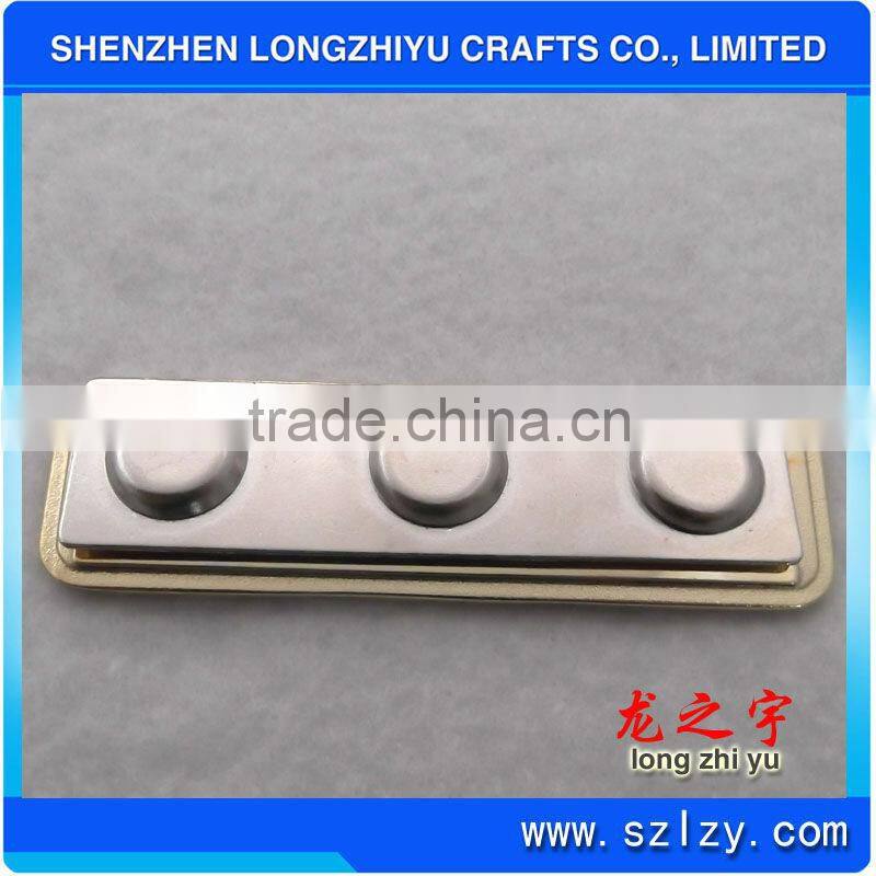 Newest Design Personalized Fancy Acrylic Name Badge,OEM Metal Tag For Hotel Staff