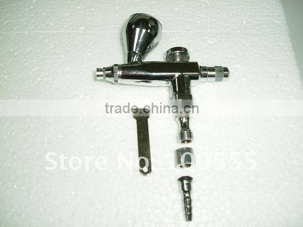 NEW 0.3mm DUAL-ACTION AIRBRUSH GUN GRAVITY PAINT TATTOO (PR-206)