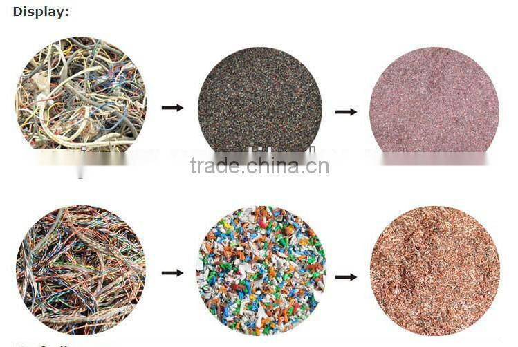 scrap copper wire granulator/ scrap copper cable recycling machine