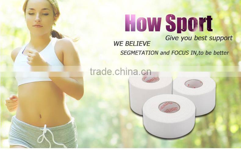 High Quality Breathable Strong Adhesive Waterproof Medical Cotton Rigid Tape Athletic Tape